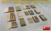 MINIART 35261 1:35 Soviet Ammo Boxes w/Shells