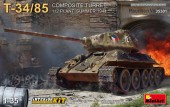 MiniArt 35301 T-34-85 Composite Turret. 112 Plant. Summer 1944 Interior Kit 1:35