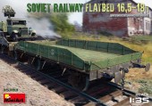 MiniArt 35303 Soviet Railway Flatbed 16,5-18 t 1:35