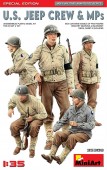 MiniArt 35308 U.S. Jeep Crew & MPs. Special Edition 1:35