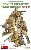 MiniArt 35310 Soviet Infantry Tank Riders Set 2 1:35