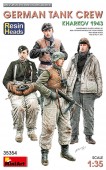 MiniArt 35354 German Tank Crew.Kharkov 1943. Resin Heads 1:35