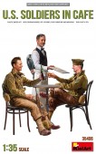 MINIART 35406 1:35 U.S. Soldiers in Cafe