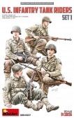 MiniArt 35407 U.S. Infantry Tank Riders. Set 1 1:35