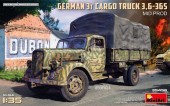 MiniArt 35456 German 3t Cargo Truck 3,6-36S Mid Prod 1:35
