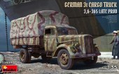 MiniArt 35459 German 3t Cargo Truck 3,6-36S Late Prod 1:35