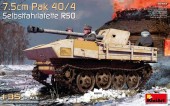 MiniArt 35483 7.5cm Pak 40/4 auf gep. Selbstfahrlafette RSO 1:35
