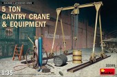 MiniArt 35589 5 Ton Gantry Crane & Equipment 1:35