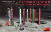 MiniArt 35618 High Pressure Cylinders w/Welding Equipment 1:35