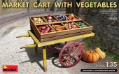 MiniArt 35623 Market Cart with Vegetables 1:35