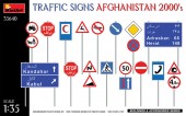 MiniArt 35640 Traffic Signs. Afghanistan 2000's 1:35