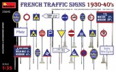 MiniArt 35645 French Traffic Signs 1930-40s 1:35