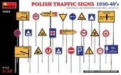 MiniArt 35664 Polish Traffic Signs 1930-40s 1:35