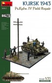 MiniArt 36062 Kursk 1943. Pz.Kpfw. IV Field Repair. Big Set 1:35