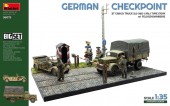 MiniArt 36075 German Checkpoint. 3t Cargo Truck 3,6-36S & Kfz.1 Type 170VK w/ Feldgendarmerie. Big Set 1:35