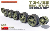 MiniArt 37033 T-34/85 Sea Star Wheels Set 1:35