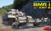 MiniArt 37043 Ukrainian BMR-1 w/KMT-9 1:35