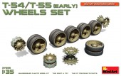 MiniArt 37056 T-54/T-55(Early) Wheels Set 1:35