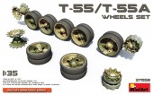 MiniArt 37058 T-55/T-55A Wheels Set 1:35