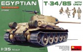MiniArt 37098 Egyptian T-34/85 w/crew 1:35