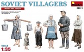 MINIART 38011 1:35 Soviet Villagers - 6 figures