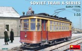 MiniArt 38020 Soviet Tram X-Series. Early Type 1:35