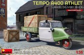 MiniArt 38032 Tempo A400 Athlet 3-Wheel Delivery Truck 1:35