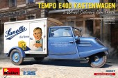 MiniArt 38047 Tempo E400 Kastenwagen 3-Wheel Delivery Box Track 1:35