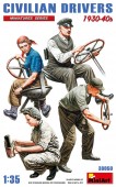 MiniArt 38050 Civilian Drivers 1930-40s 1:35