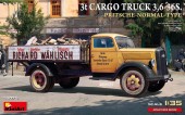 MiniArt 38079 3t Cargo Truck 3,6-36S. Pritsche-Normal-Type 1:35