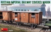 MiniArt 39002 Russian Imperial Railway Covered Wagon 1:35