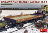 MiniArt 39004 Railway Non-brake Flatbed 16,5 t 1:35