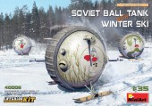 MiniArt 40008 Soviet Ball Tank with Winter Ski. Interior Kit 1:35