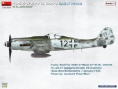 MiniArt 48035 Focke-Wulf Fw 190D-9 Early Prod. JG 54 Grunherz Basic Kit. 1:48