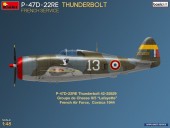MiniArt 48047 P-47D-22RE Thunderbolt. French Service. Basic Kit 1:48