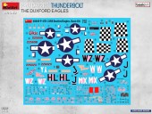 MiniArt 48049 P-47D-22RE Thunderbolt. The Duxford Eagles. Basic Kit 1:48