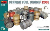 MINIART 49002 1:48 German Fuel Drums 200L