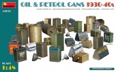MiniArt 49006 Oil & Petrol Cans 1930-40s 1:48