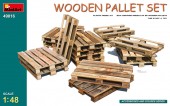 MINIART 49016 1:48 Wooden Pallet Set
