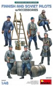 MiniArt 49022 Finnish and Soviet Pilots 1:48