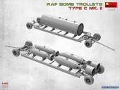 MiniArt 50002 RAF Bomb Trolleys Type C Mk. II 1:48