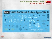 MiniArt 50002 RAF Bomb Trolleys Type C Mk. II 1:48