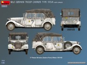 MiniArt 53003 Kfz.1 German Troop Carrier Type 170VK w/Canvas 1:35