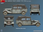 MiniArt 53003 Kfz.1 German Troop Carrier Type 170VK w/Canvas 1:35