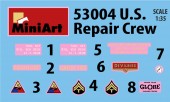 MiniArt 53004 U.S. Repair Crew w/Equipment 1:35