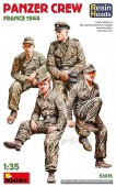 MiniArt 53015 Panzer Crew. France 1944. Resin Heads 1:35