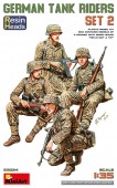 MiniArt 53024 German Tank Riders Set 2. Resin Heads 1:35