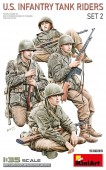 MiniArt 53035 U.S. Infantry Tank Riders. Set 2 1:35