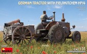 MiniArt 53049 German Tractor w/Fieldkitchen Hf14 1:35