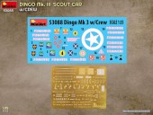 MiniArt 53088 Dingo Mk. III Scout Car w/ Crew 1:35